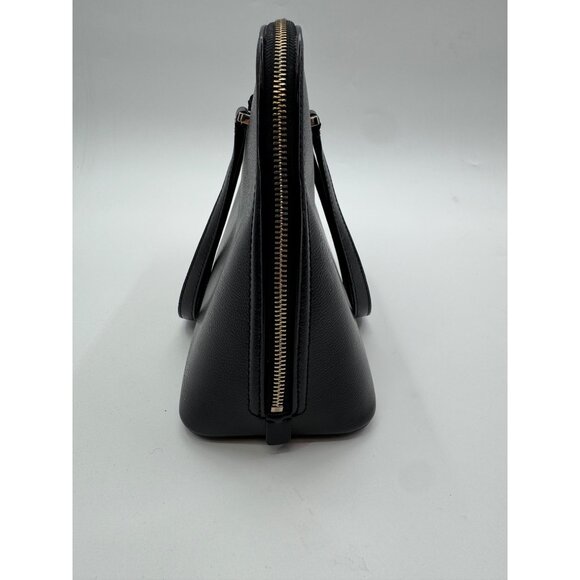 Kate Spade New York Patterson Drive Black Leather Dome Satchel bag - Picture 8 of 16